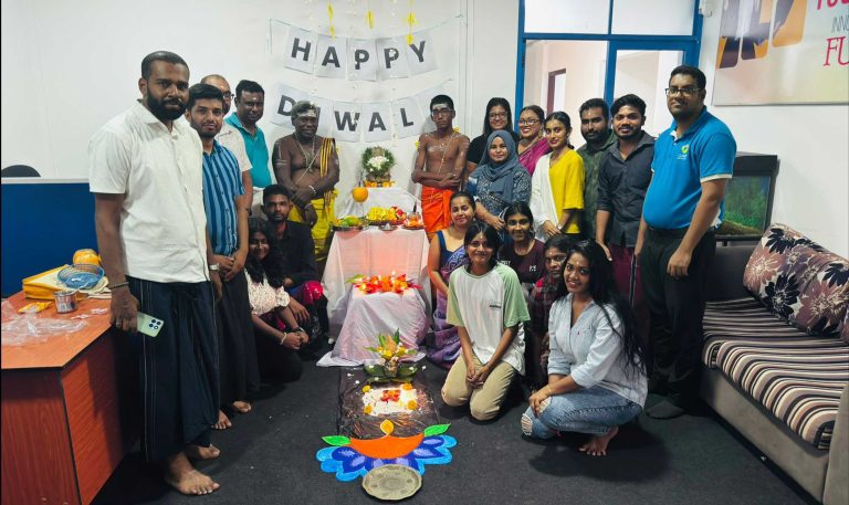 AIBT Campus Celebrates Diwali at Colombo Premises