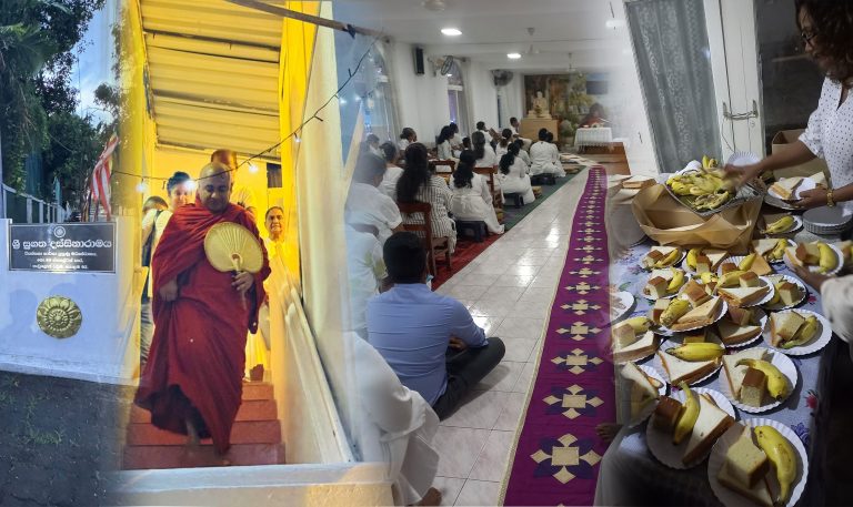 AIBT Campus Sponsors Annual Katina Ceremony at Sri Sugatha Dassinaramaya Temple